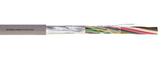 Reçber 2x1,5 LIH(ST)H Sinyal ve Kontrol Kablosu Halogen Free 100 Metre