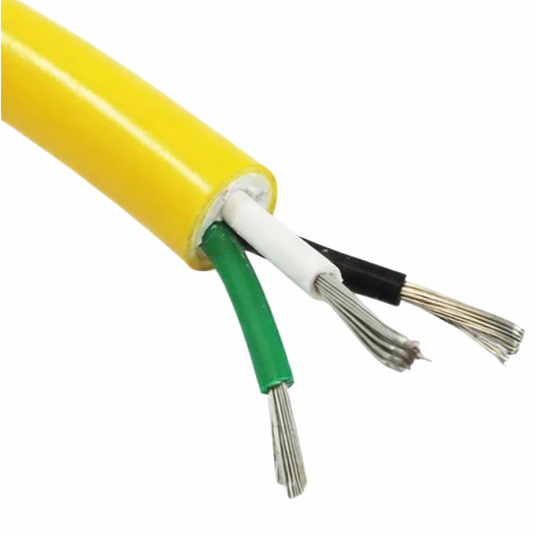 3x2,5 mm2 Kalaylı Marin Kablo Sarı Renk 100 Metre