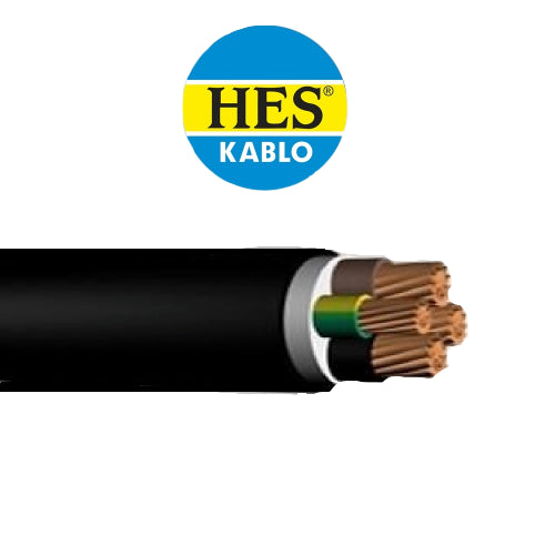 Hes 5x4 NYY (YVV) Alçak Gerilim Enerji Kablosu 1 Metre