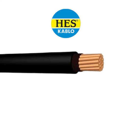 Hes 1x95 YXV (2XY) XLPE Alçak Gerilim Enerji Kablosu 1 Metre