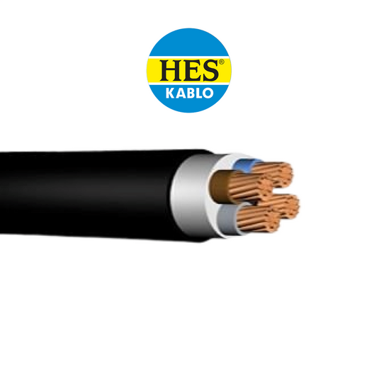 Hes 5x2,5 YXV (2XY) XLPE Alçak Gerilim Enerji Kablosu 1000 Metre