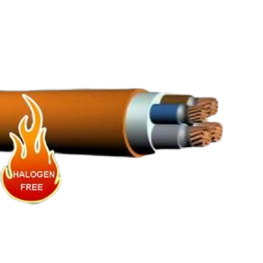 Öznur 2x1,5 Halogen Free N2XH FE180 NYY (YVV) Alçak Gerilim Enerji Kablosu 1 Metre
