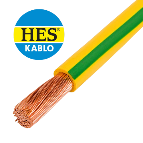 Hes H07V-K 240 mm NYAF Çok Telli Enerji Kablosu 1 Metre