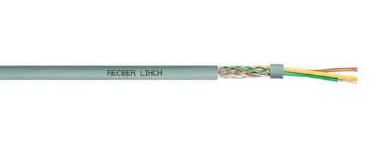 Reçber 2x1 LIHCH Sinyal ve Kontrol Kablosu Halogen Free 100 Metre